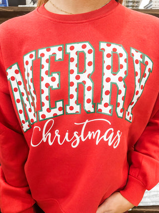 Merry Little Dots Crewneck