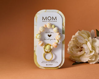 Mom Wrist Keychain