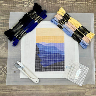 Great Smokey Needlepoint Design