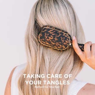 Detangler Hair Brush for Fine Hair - Tortoise