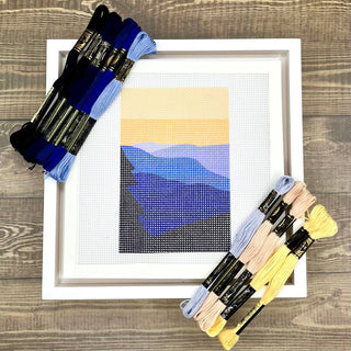Great Smokey Needlepoint Design