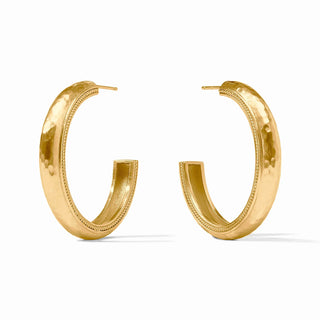 Julie Vos Gold Cannes Hoop Medium