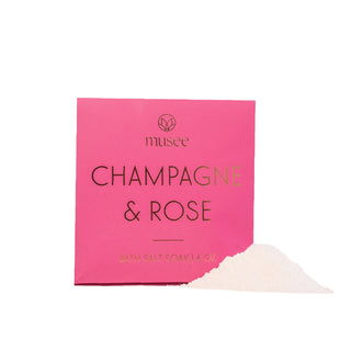 Musee Champagne & Rose Mini Bath Salt Soak