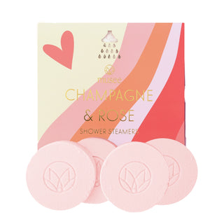 Champagne & Rose Shower Steamers Musee 