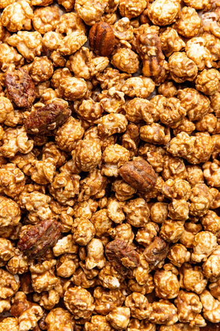 Cinnamon Bourbon Pecan Poppy Popcorn