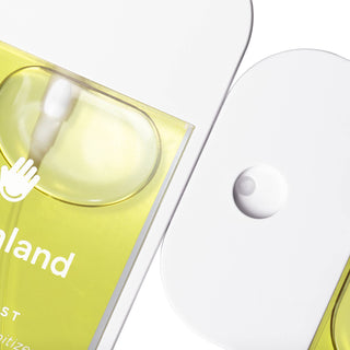 Close Up of Touchland Vanilla Blossom Power Mist Hydrating Hand Sanitizer Showing Spritzer
