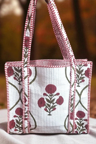 Nash Quilted Tote Bag