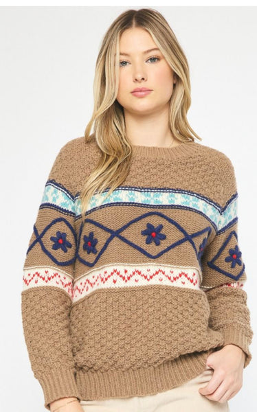 Anna Decorated Sweater