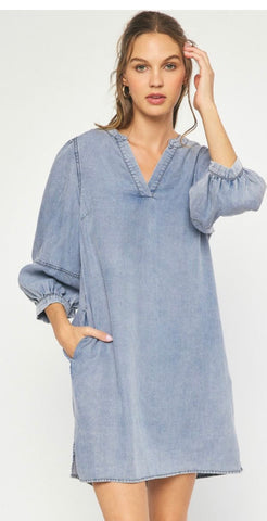 Jolene Denim Dress