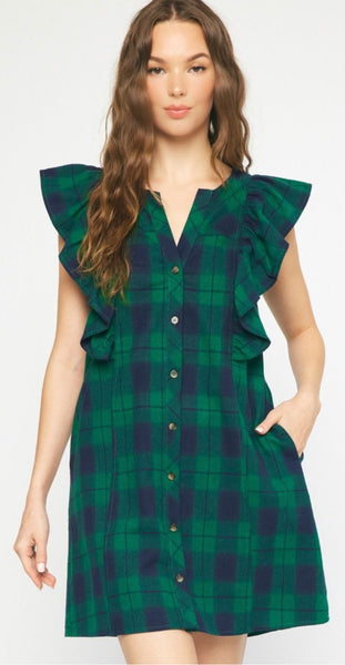 Harley Plaid Dress