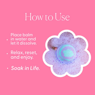 How to use Musee Bath Balm