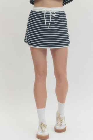 Clairee Striped Skort