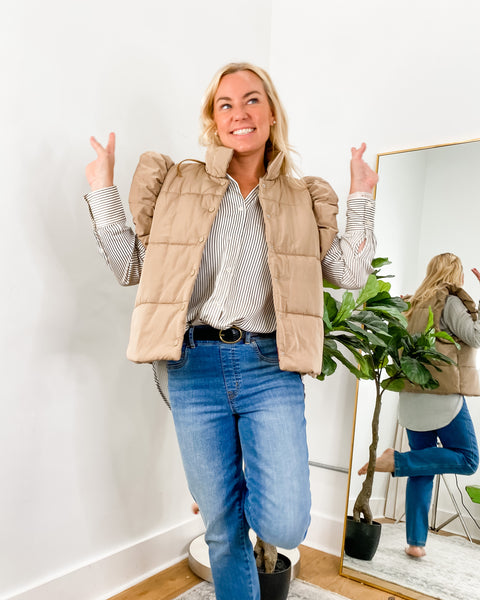 Carly Quilted Vest