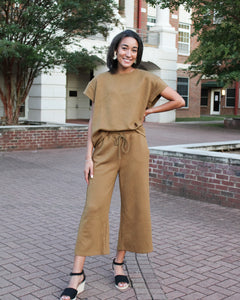 See Bee Textured Pants