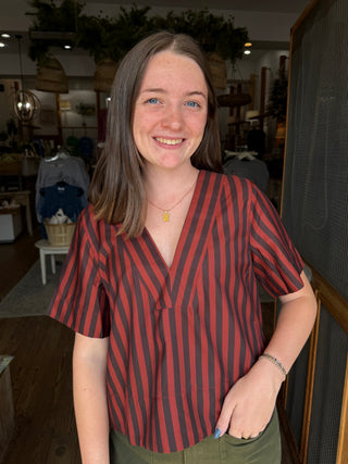 Vicki Striped Top