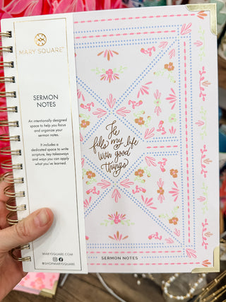 Sermon Notes Notebook