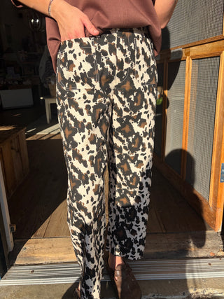 Lia Animal Print Pants