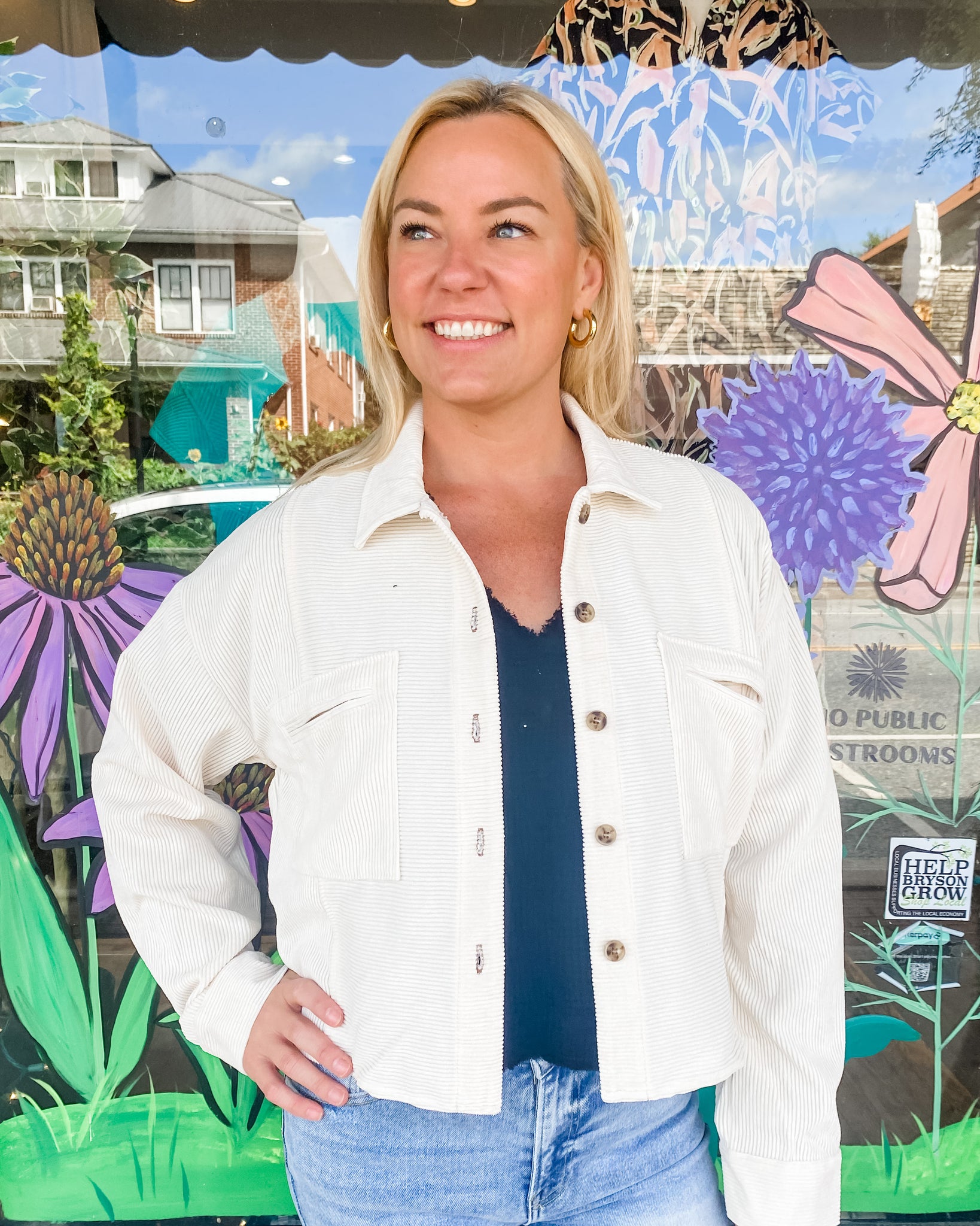 Lainey Button Up Jacket