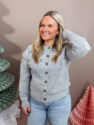 Isla Bow Knit Cardigan