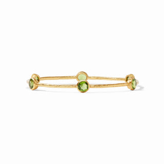 Julie Vos Milano Bangle Jade Green