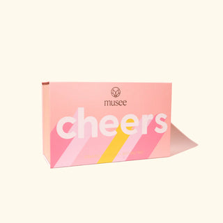 Musee Cheers - Wine Glass + Bath Salts Set