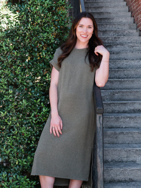 Reagan Ribbed Dress