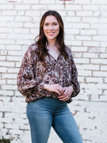 Palmer Floral Print Top
