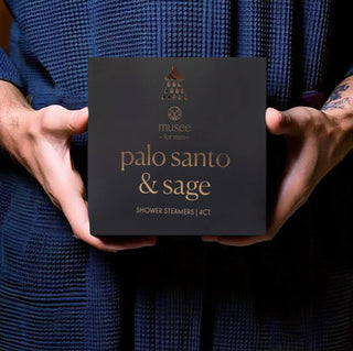 Musee Palo Santo & Sage Shower Steamers