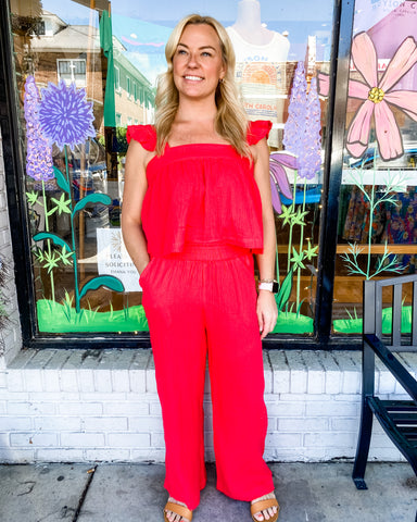 Audrey Top and Pant Set