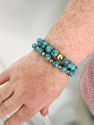 Rio Rancho Beaded Stretch Bracelet | Set of 2