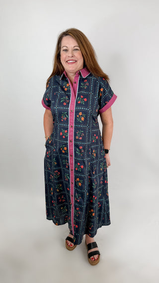 cora midi dress Cora Midi TARA SANGRIA / M