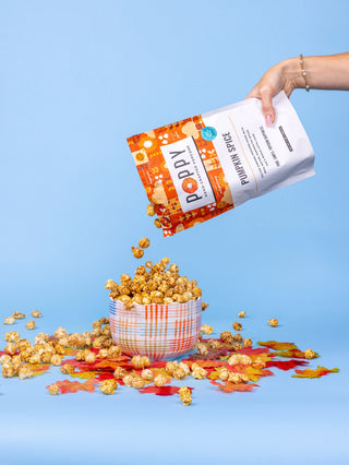 Pumpkin Spice Poppy Popcorn