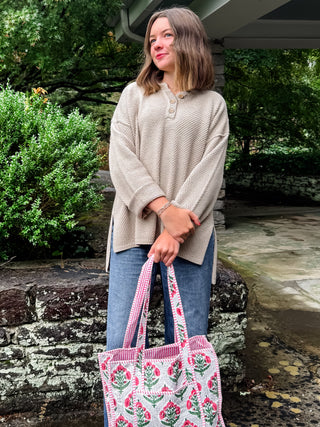 Nash Quilted Tote Bag