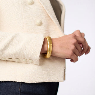Julie Vos Solara Hinge Bangle