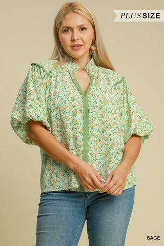 Susie Floral Top