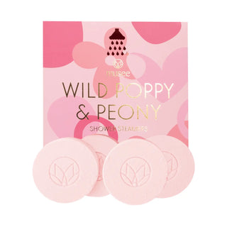 Musee Wild Poppy & Peony Shower Steamers