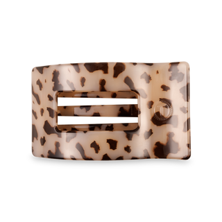 Flat Rectangle Hair Clip | Medium | Blonde Tortoise