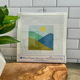 Mountains Needlepoint Design