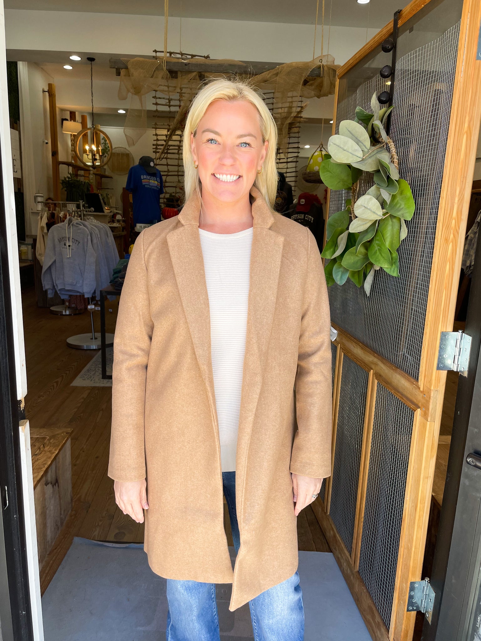 Camel Classic Long Coat