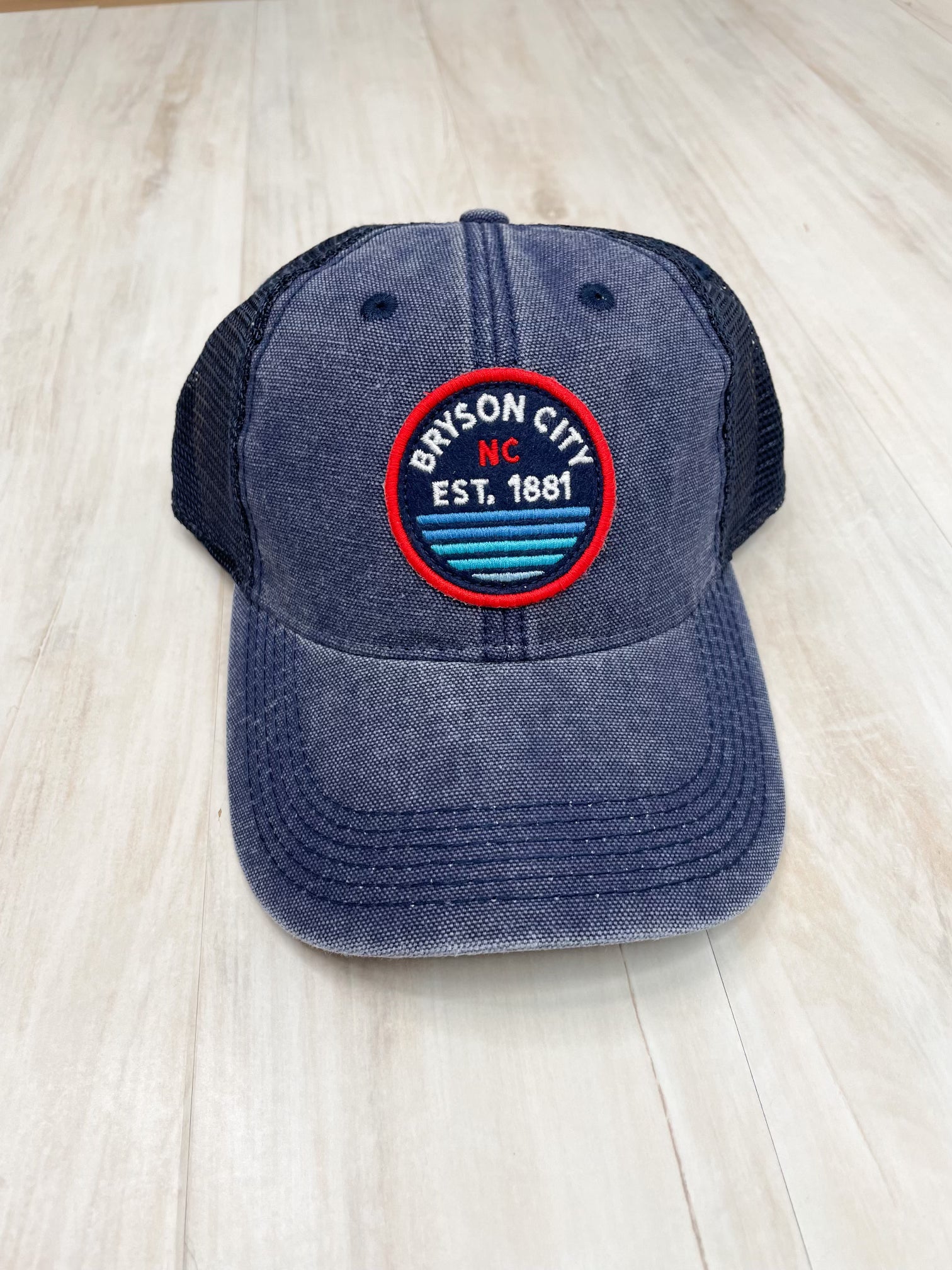Navy Trucker Bryson City Cap